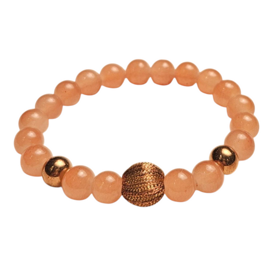 Luminous Grace- Limited Edition- Peach Silk