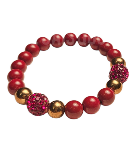 Luminous Grace- Limited Edition- Red Agate