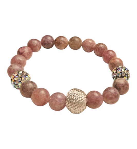 Luminous Grace- Limited Edition Pink Howlite