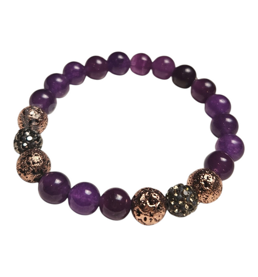 Luminous Grace- Limited Edition- Amethyst Lava
